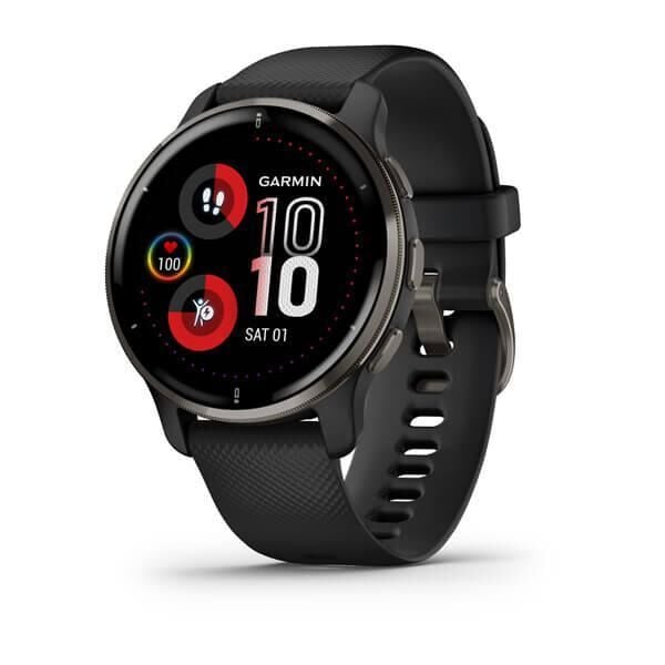 GARMIN Venu 2 Plus Siyah Akıllı Saat (Koşu Saati)