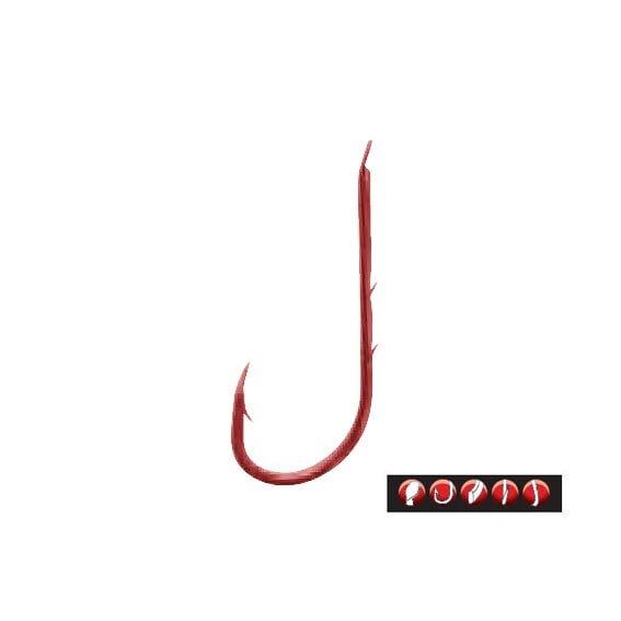 T.D. GAMAKATSU BKS-5260R Red Worm İğne Takımı 45 cm #4