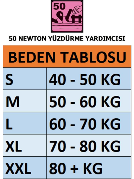 MESICA Spor Yüzdürme Yardımcısı Can Yeleği L