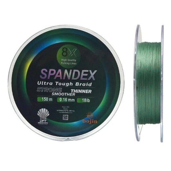 BOJIN 8X Spandex İp Misina 0.16 mm 150 m