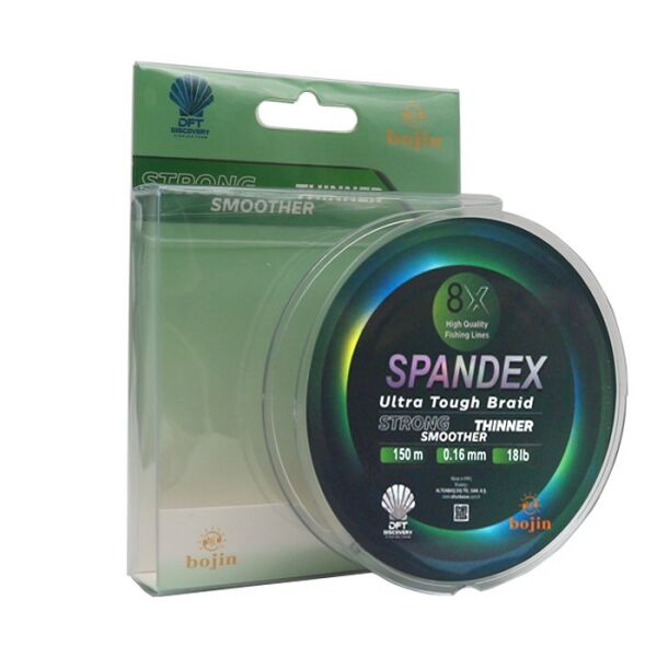 BOJIN 8X Spandex İp Misina 0.16 mm 150 m