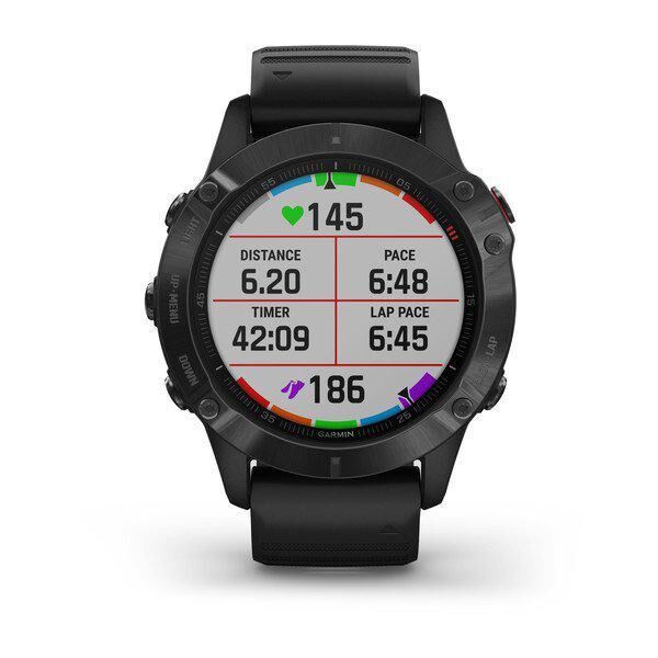 GARMIN Fenix 6 Pro Siyah Akıllı Saat (Multisport ve Triatlet Saati)