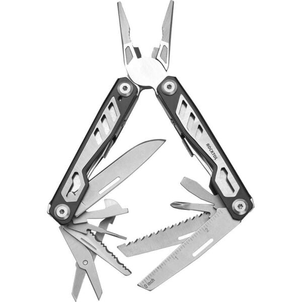 ROCKTOL 16 Fonksiyonlu Multitool Pense Kılıflı