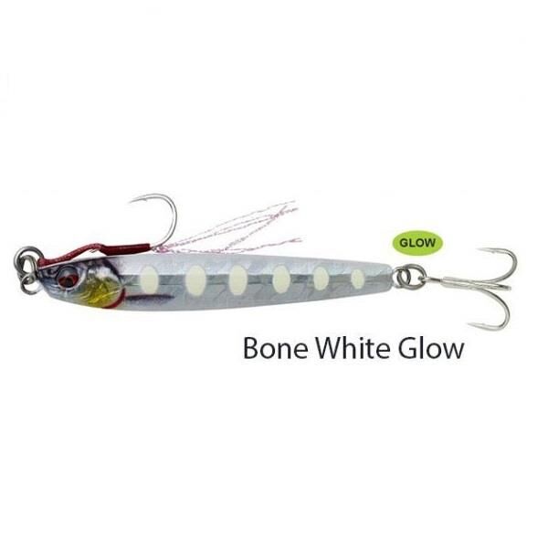 SAVAGE GEAR 3D Jig Minnow 10g / 5,9cm Bone White Glow Maket Yem