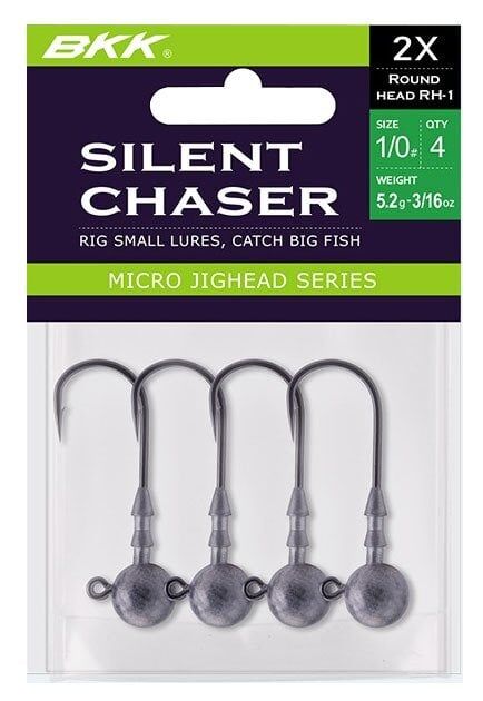 BKK Silent Chaser- Round Head 14 gr İğne 3/0 3 Pcs