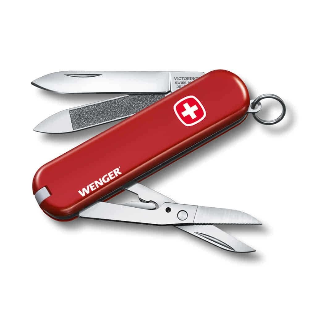 VICTORINOX 0.6423.91 Wenger Çakı, Kırmızı