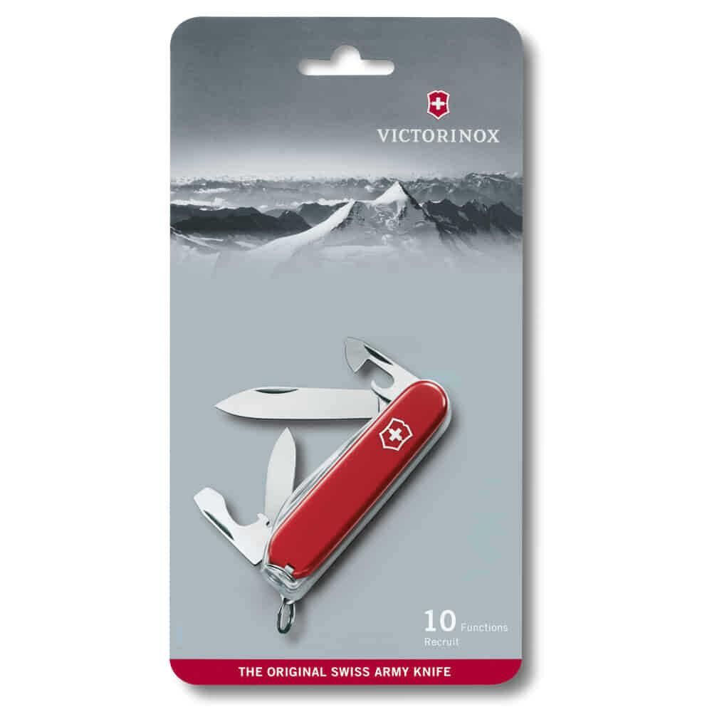 VICTORINOX 0.2503.B1 Recruit Çakı (Blisterli)