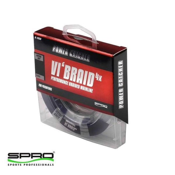 SPRO PC Vibraid Gri 0,10MM 125M 3X1 Misina