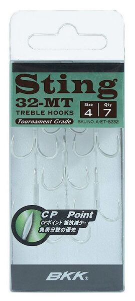 BKK Sting-32 MT Üçlü İğne No 6 - 7 ADT