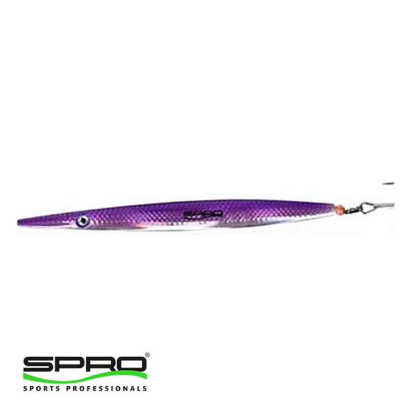 SPRO Mefo Inline Eel Purple 95 16G Jig