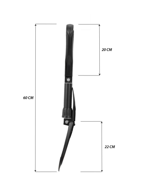 NURGAZ Çok Amaçlı Katlanır Kürek