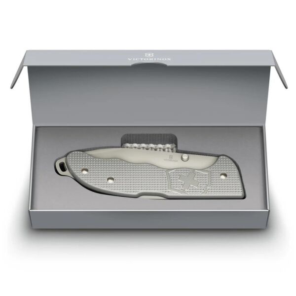 VICTORINOX 0.9415.D26 Evoke Alox Çakı, Gümüş