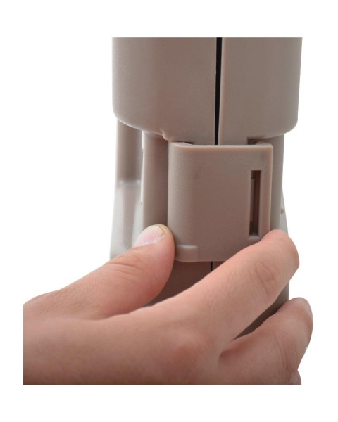 Nurgaz Katlanır Tekerlekli Kamp Kasası Kahverengi