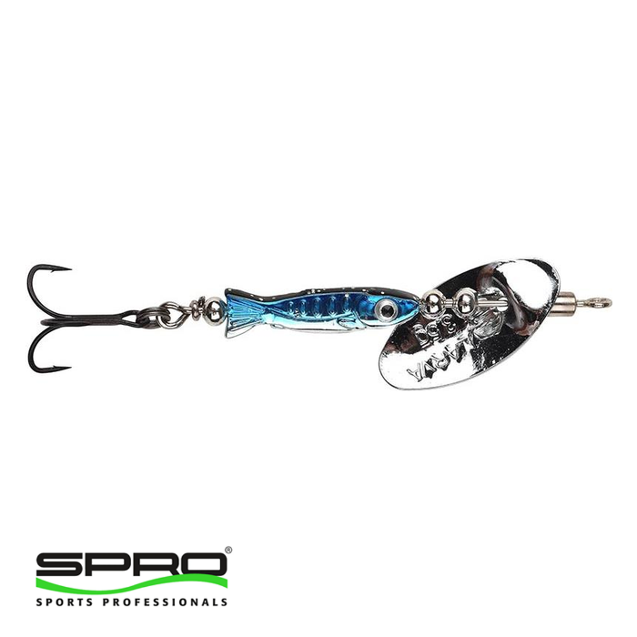 SPRO Larva Inline Spin Ch. Blue 4,8CM 3,5G