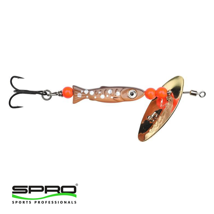 SPRO Larva Inline Spin 5,5CM 5,0G Salm. Trout