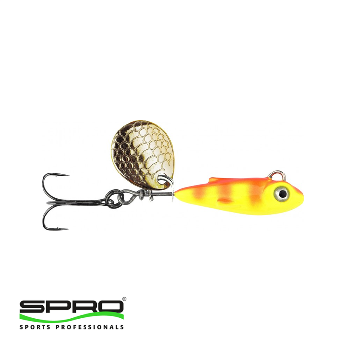 SPRO Larva Micro Tailspin UV Sunburst 3,5CM 6GR