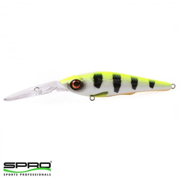 SPRO Iris Twitchy Dr HL Hot Perch 7,5 9G Sert Yem