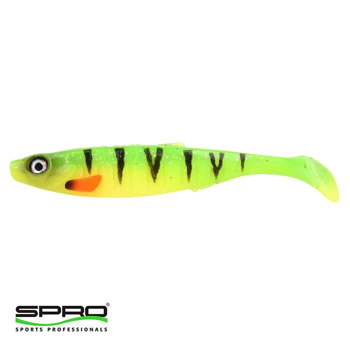 SPRO Ripple Profighter Shad 11CM Firetiger S.Yem