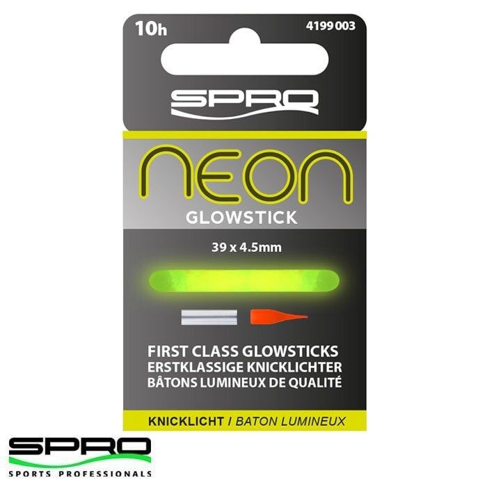 SPRO Neon Yeşil Işık Çubuğu 39X4.5MM(Tekli Satış)