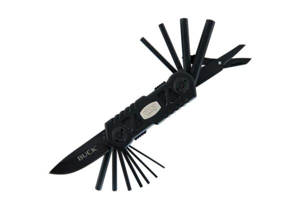 VICTORINOX Buck 737 Bow Tool Siyah Micarta Yüzeyli Çakı