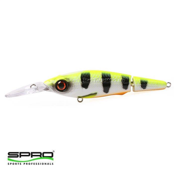 SPRO Iris Twitchy Jtd Hl HotPerch 7,5CM 8,5G S.Yem