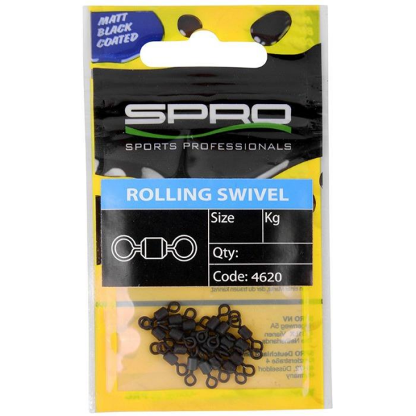 SPRO SPRO MATTE BLACK ROLLING Fırdöndü #6