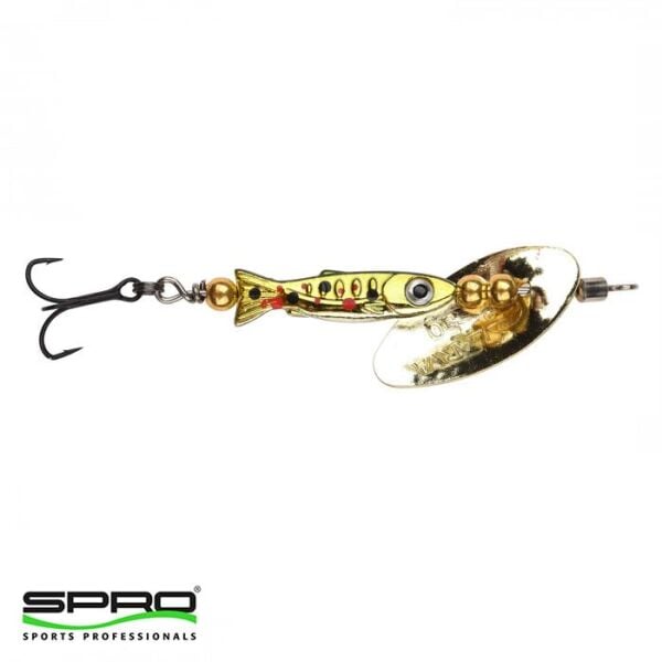 SPRO Larva Inline Spin 4,8CM 3,5G BrownTrout