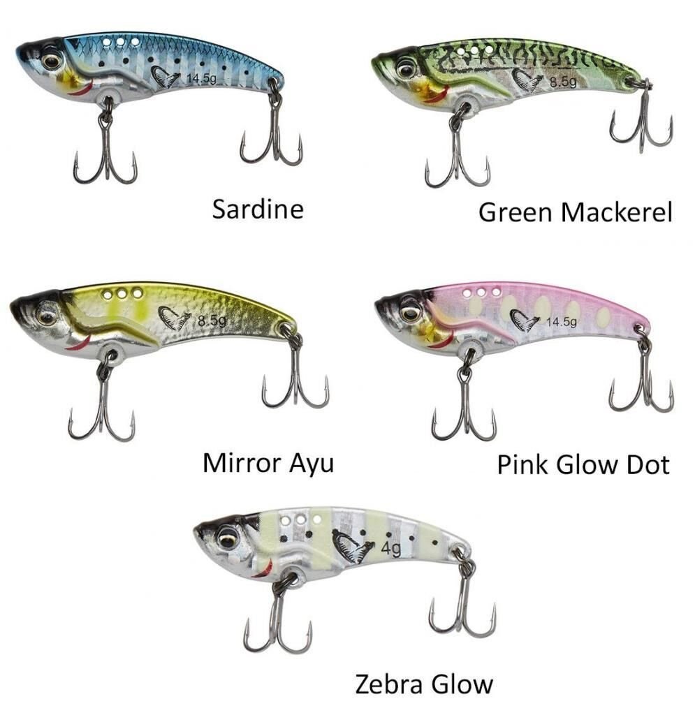 SavageGear Vib Blade 4.5 cm 8,5 gr Suni Yem Pink Glow Dot