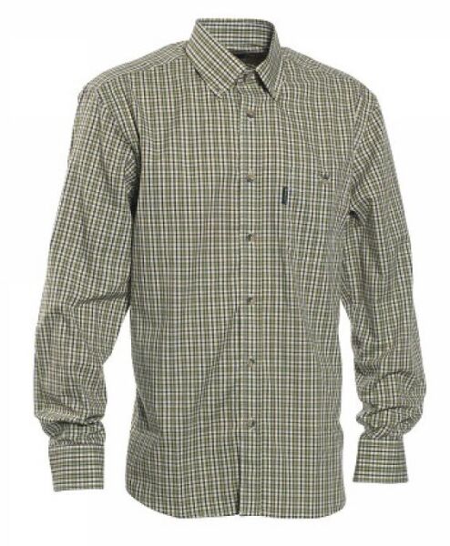 DEERHUNTER Wyatt Yeşil Kareli Uzun Kol Gömlek 45