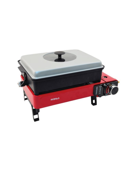 NURGAZ Portatif Gazlı Barbekü ve Pişirme Seti