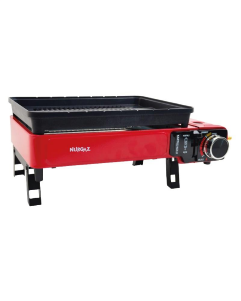 NURGAZ Portatif Gazlı Barbekü ve Pişirme Seti