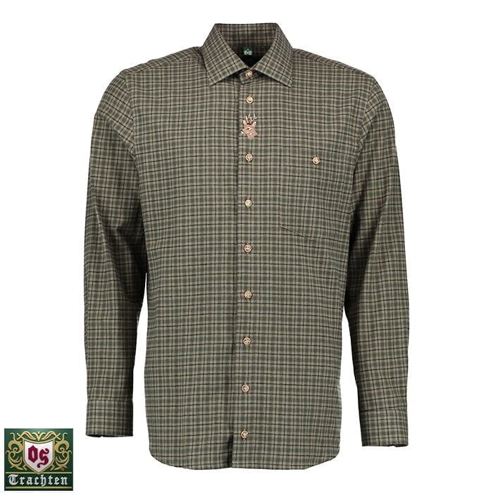 T. OS-Trachten Erkek Gömleği Uzun Kol 41/42