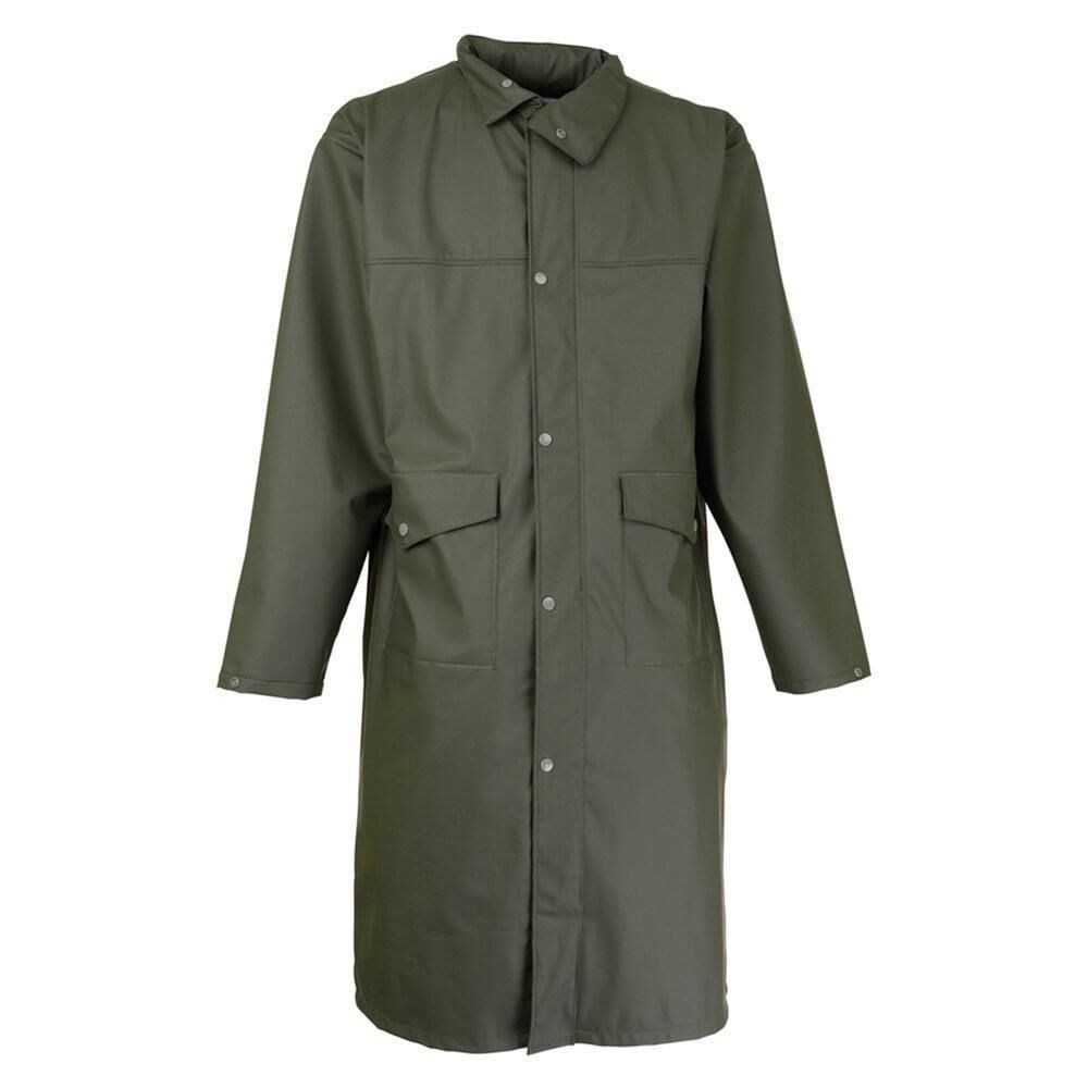 D.PERCUSSION Treesco Manteau Long Coat (Trençkot) Haki 2XL