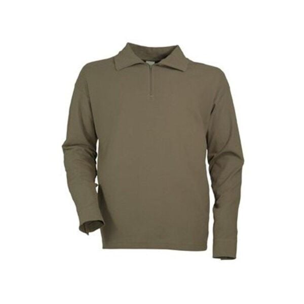D.PERCUSSION Treesco Chemise F1 Coton Haki Polo Sweatshirt M
