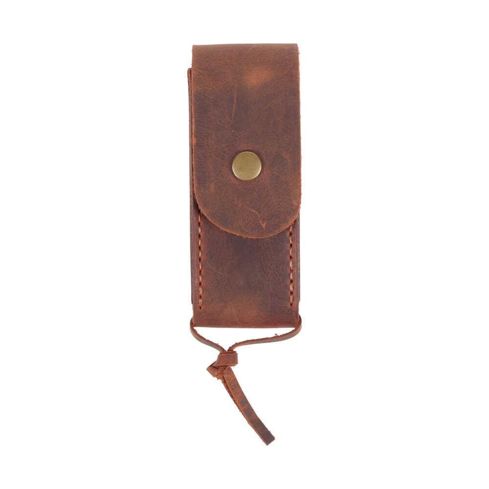 VICTORINOX Deri Çakı Kılıfı , L , Koyu Kahve