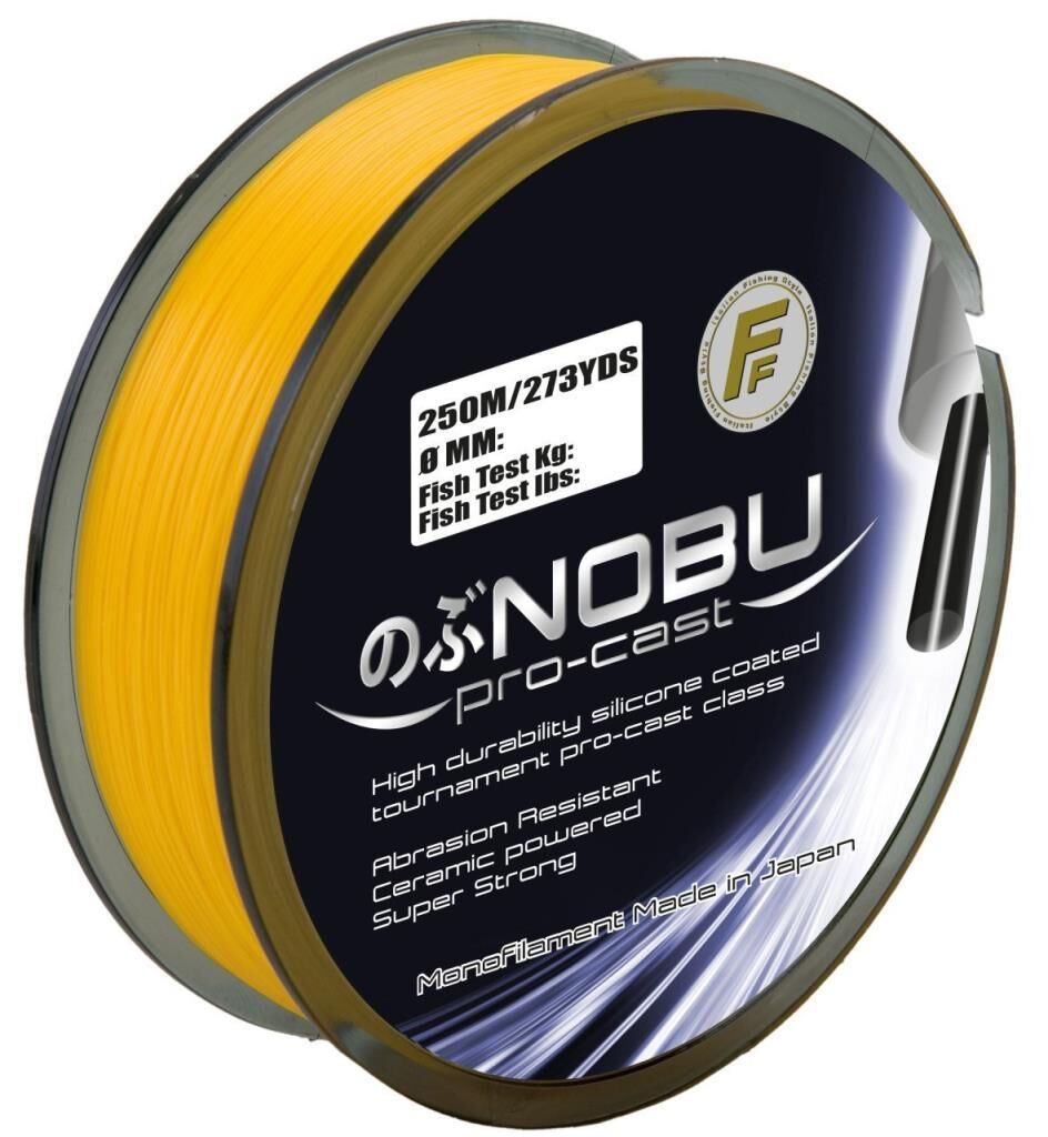 LINEAEFFE Nobu Procast 250Mt 0,255mm Fluo Orange Misina