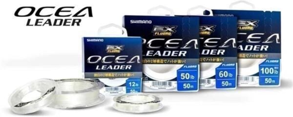 SHIMANO Ocea EX Fluoro Leader 20m 1.05mm 130lb Misina