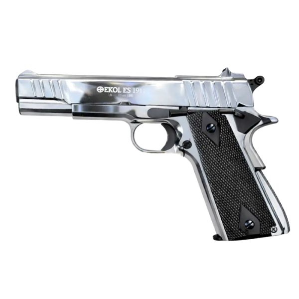 EKOL ES 1911 Parlak Beyaz Havalı Tabanca - Blowback