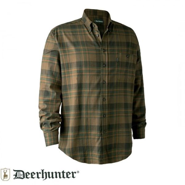 DEERHUNTER Kyle Yeşil Kareli Gömlek 43/44
