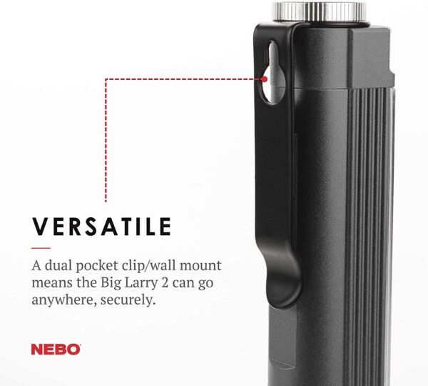 TRUE UTILITY  Nebo 6737 Big Larry 2 500 Lümen Fener