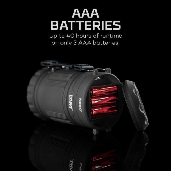 TRUE UTILITY  Nebo 6555 Poppy Lantern Siyah Fener