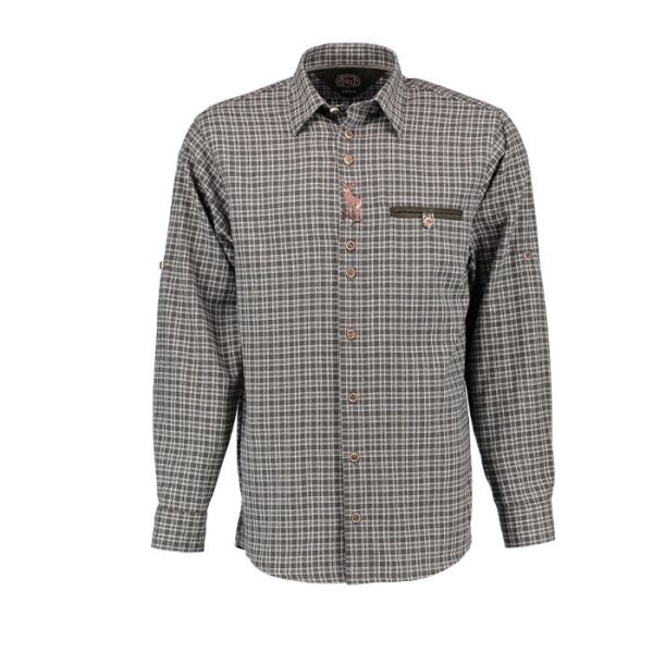 T. OS-Trachten Kareli Uzun Kollu Gömlek 49/50