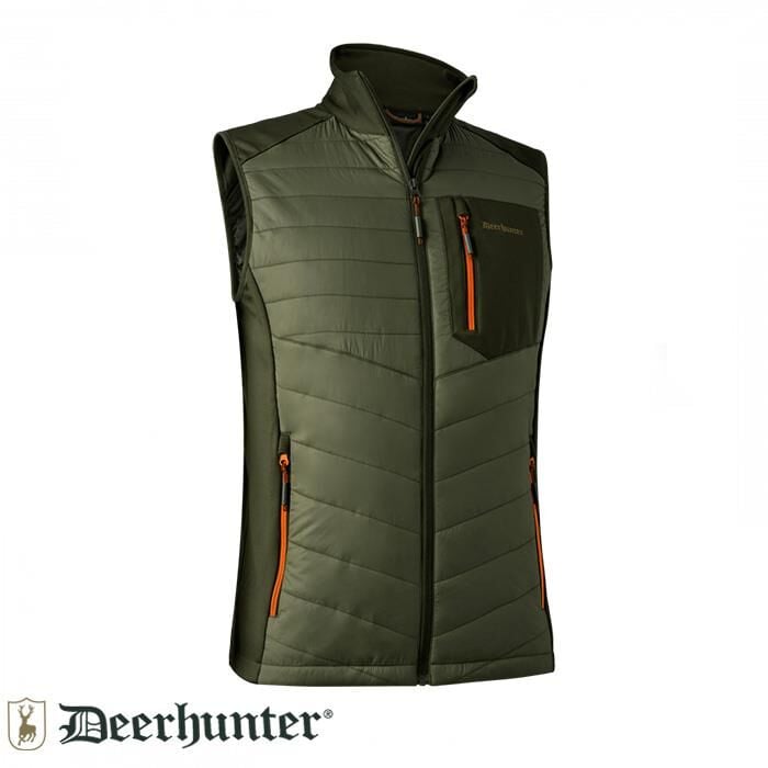 DEERHUNTER Chamois Padded Forest Green Yelek L