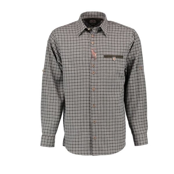 T. OS-Trachten Kareli Uzun Kollu Gömlek 51/52