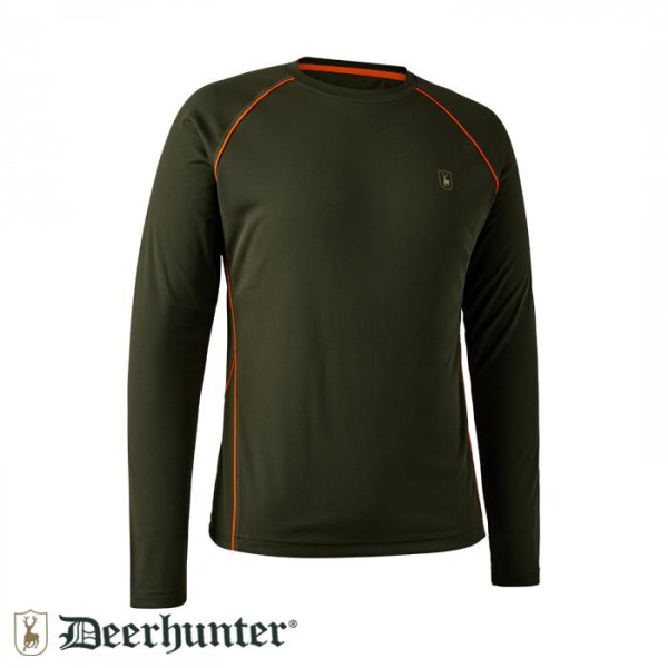 DEERHUNTER Chamois Uzun Kollu Tişört 361 Yeşil XL