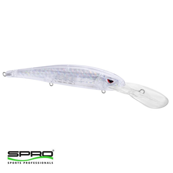 SPRO Madeye Minnow 120 Clear Flash H. Sert Yem