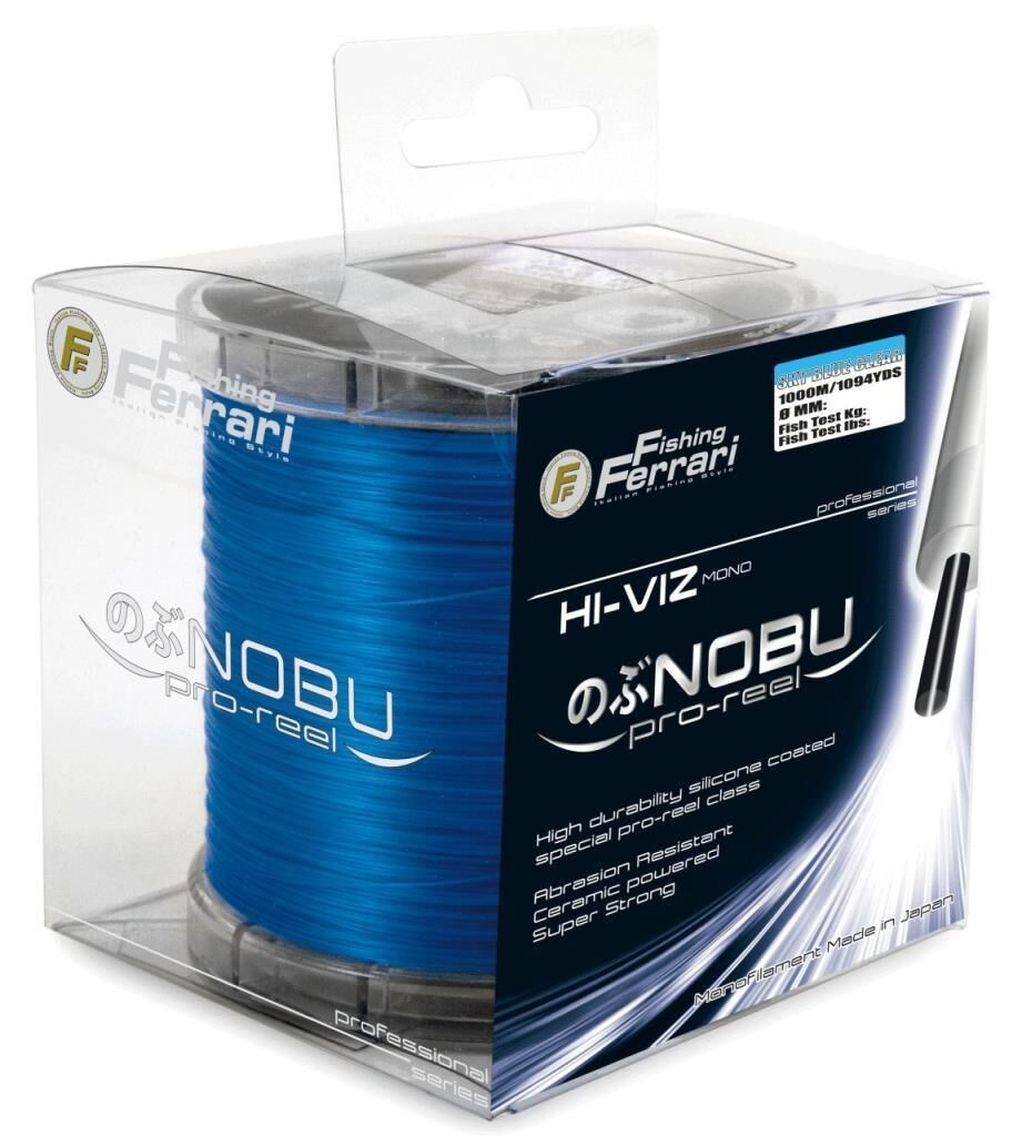 LINEAEFFE Nobu Pro Reel Sky Blue Clear 1000mt 0.30 mm Misina
