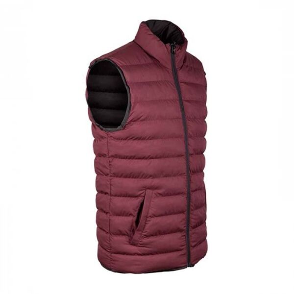 VAV WESRIT 01 Çift Taraflı Yelek Bordo-Siyah - L