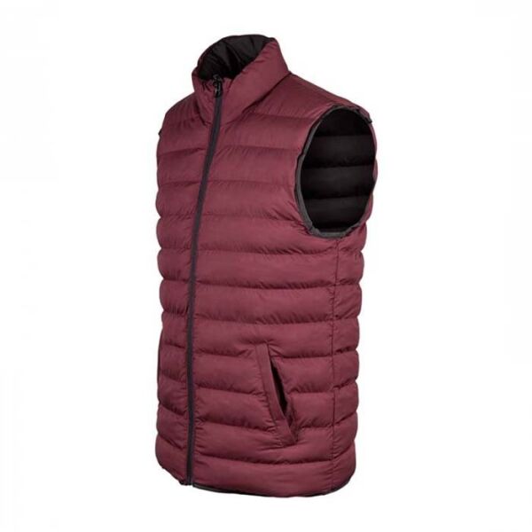 VAV WESRIT 01 Çift Taraflı Yelek Bordo-Siyah - L