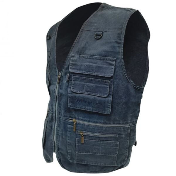 DFT Discovery Çok Cepli Yelek - Mavi - XL